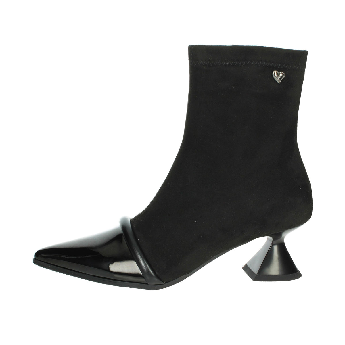 Braccialini Donna Stivaletti tacco L58 Nero