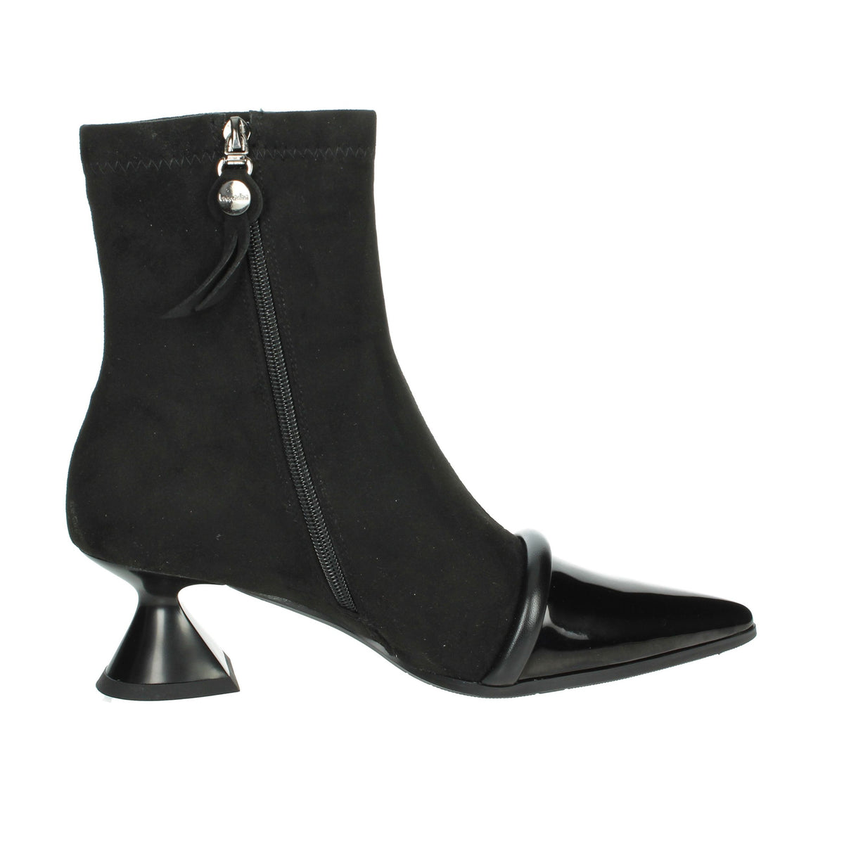 Braccialini Donna Stivaletti tacco L58 Nero