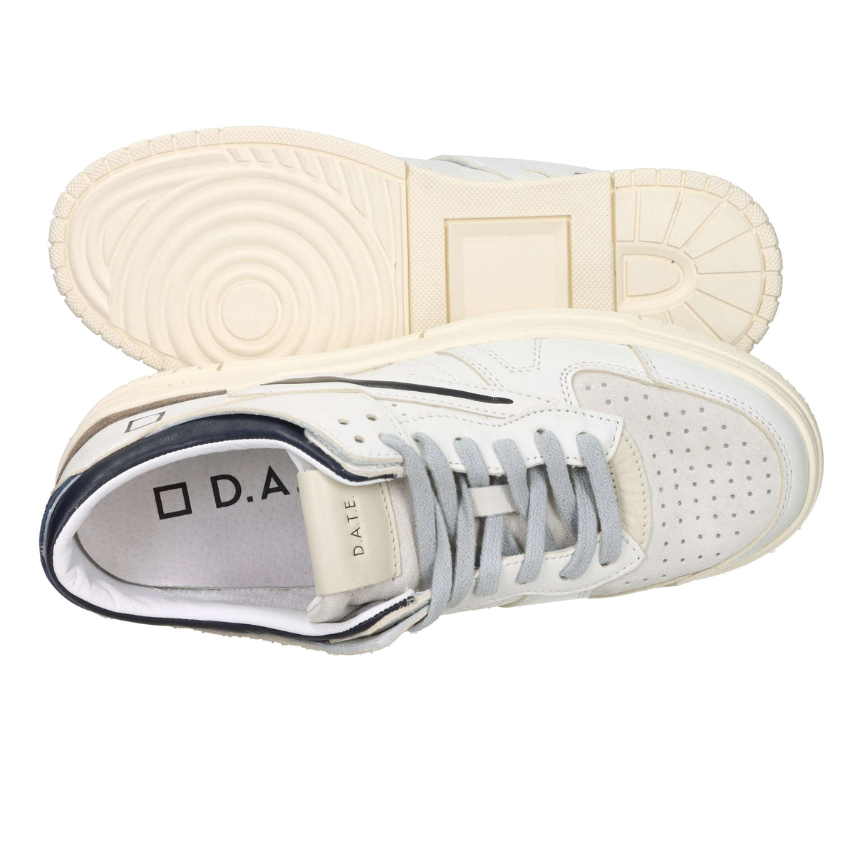 D.A.T.E. Uomo Sneakers M431-TO-CO-WL Bianco/Blu