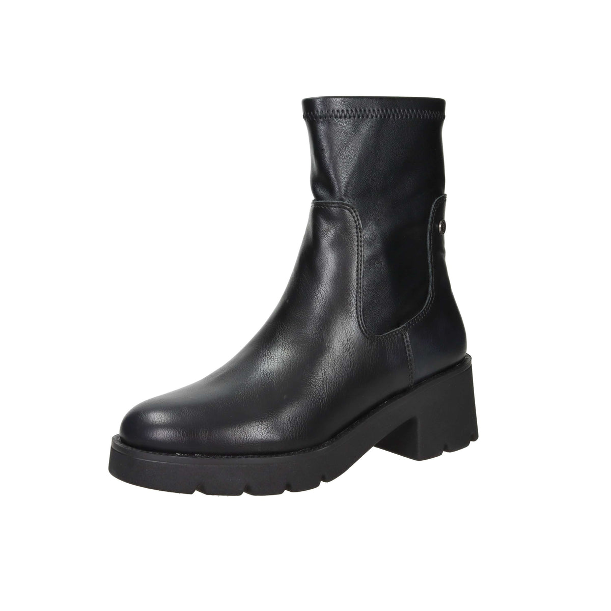 Xti Donna Stivaletti con tacco 144313 Nero