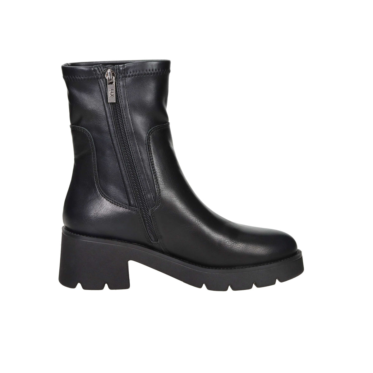 Xti Donna Stivaletti con tacco 144313 Nero