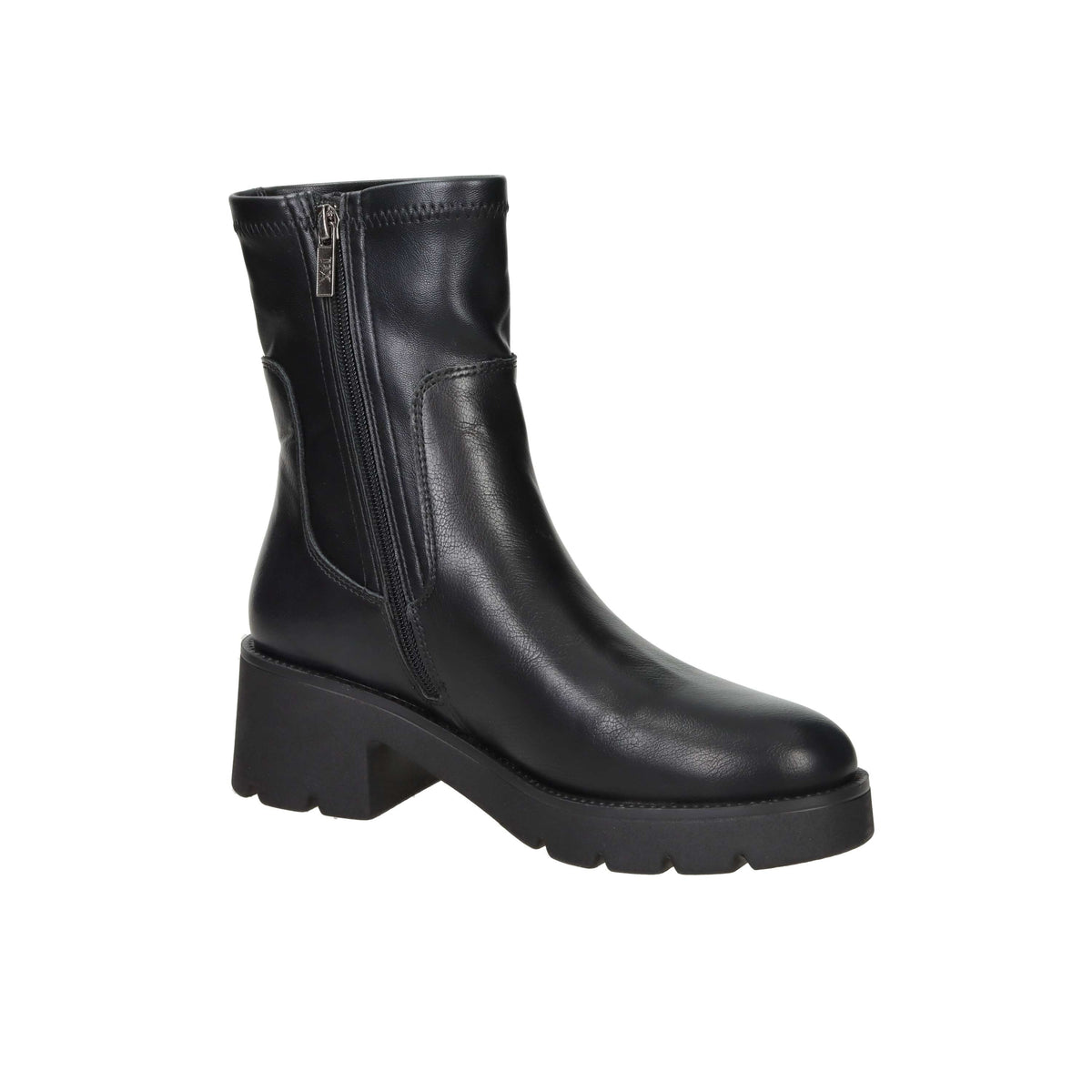 Xti Donna Stivaletti con tacco 144313 Nero