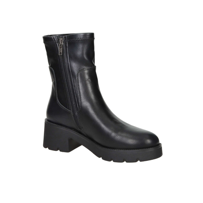 Xti Donna Stivaletti con tacco 144313 Nero