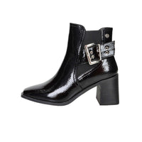 Xti Donna Stivaletti con tacco 144315 Nero
