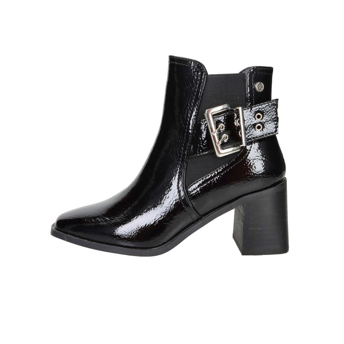 Xti Donna Stivaletti con tacco 144315 Nero