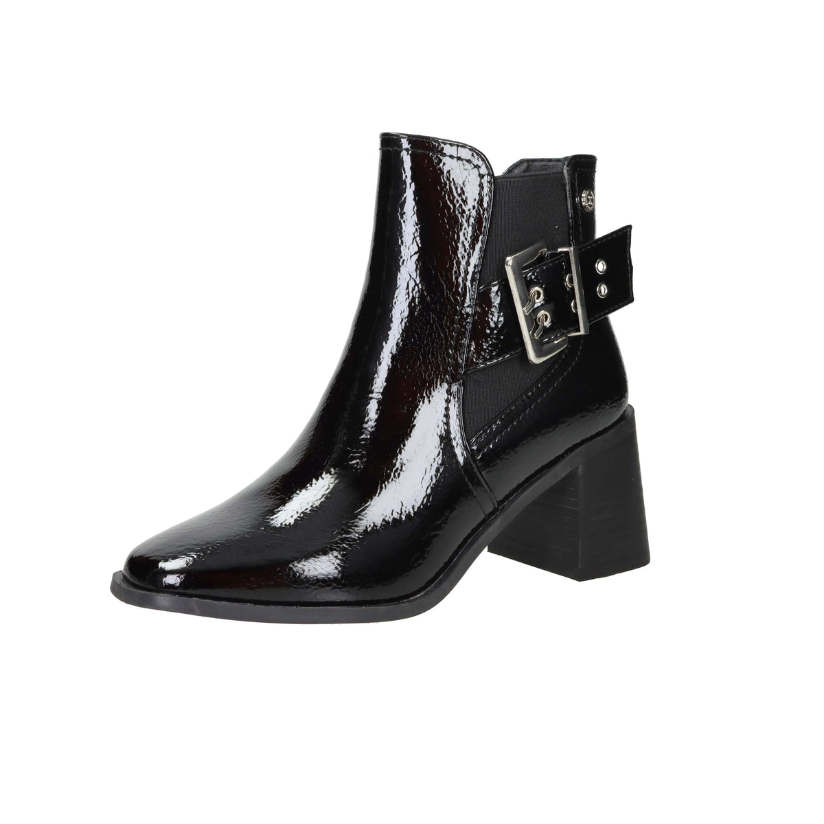 Xti Donna Stivaletti con tacco 144315 Nero