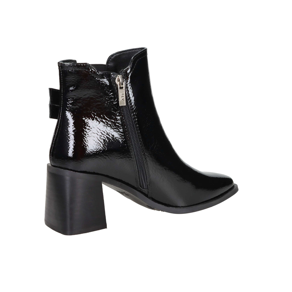 Xti Donna Stivaletti con tacco 144315 Nero