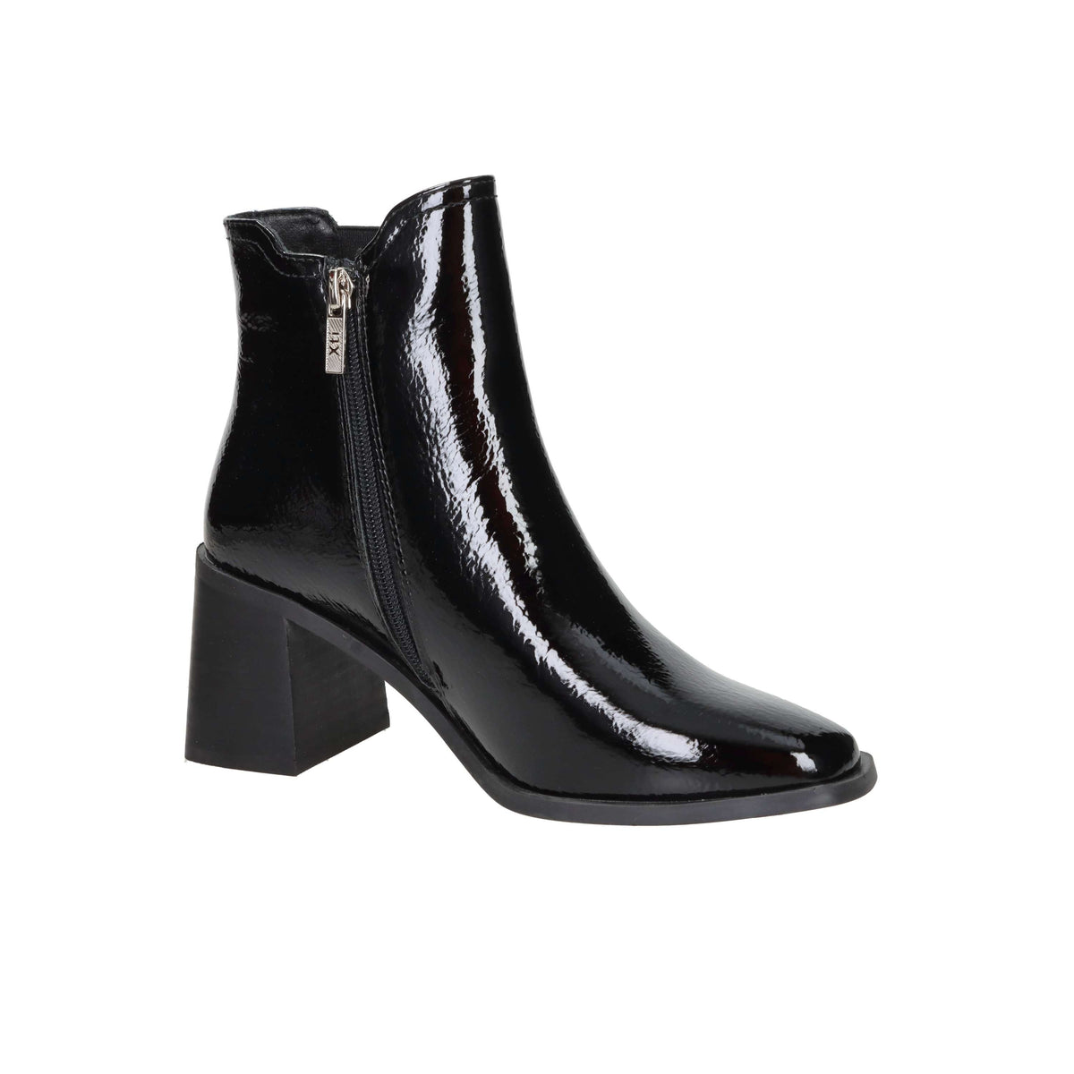 Xti Donna Stivaletti con tacco 144315 Nero