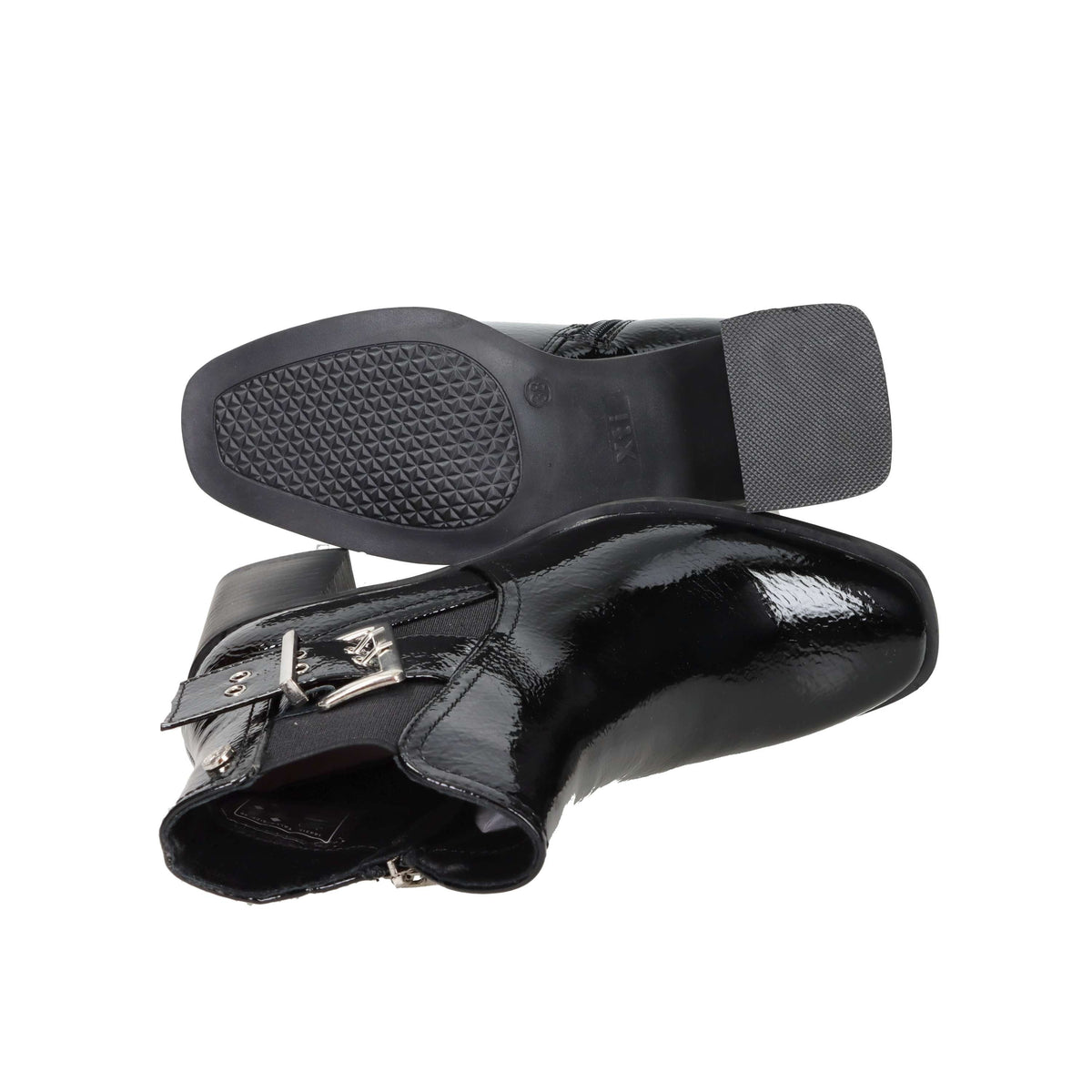 Xti Donna Stivaletti con tacco 144315 Nero