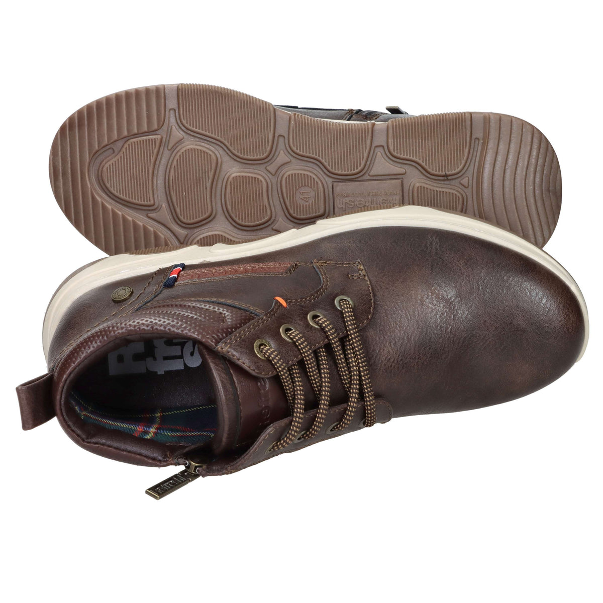 Refresh Uomo Stringata 172142 Marrone