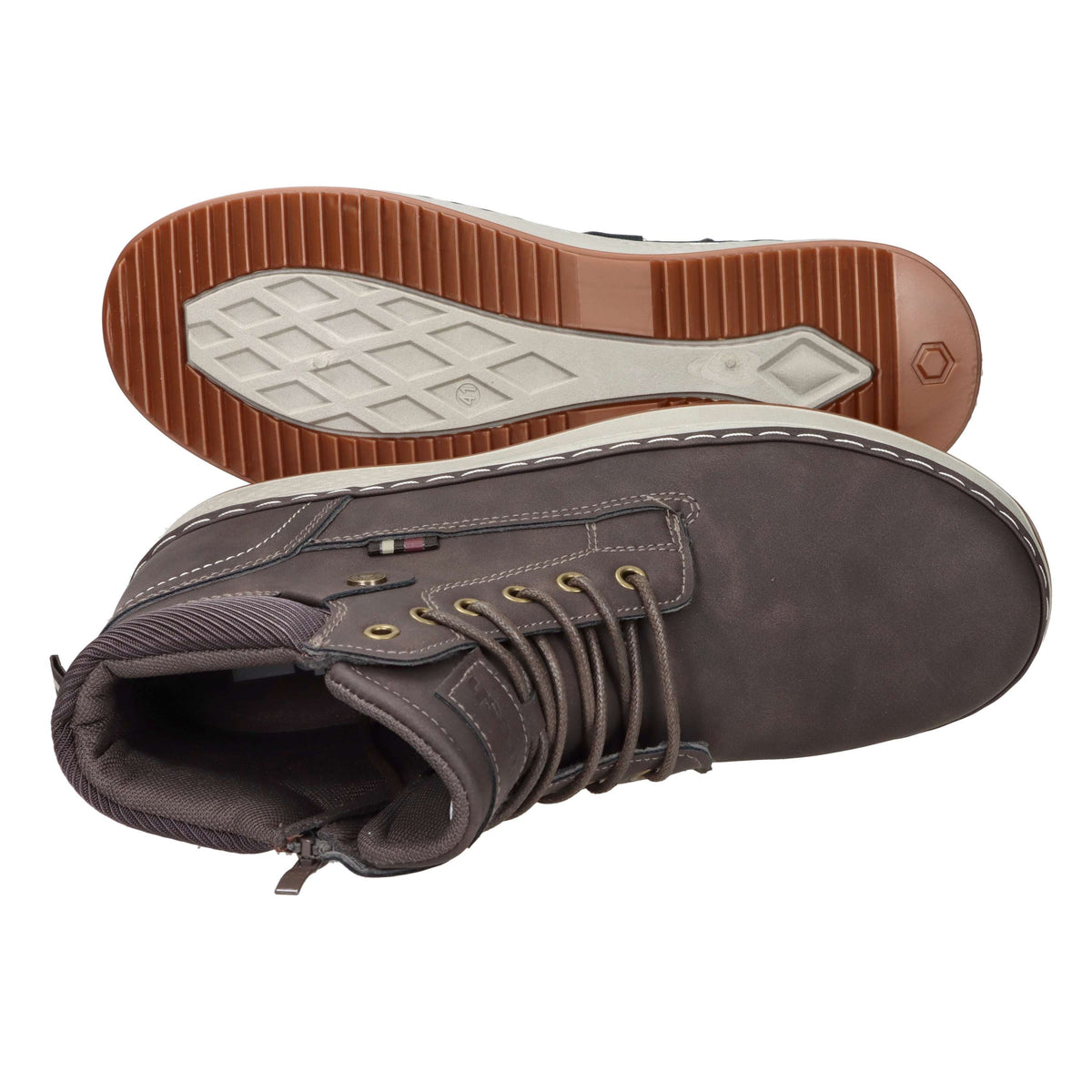 Refresh Uomo Stringata 172286 Marrone