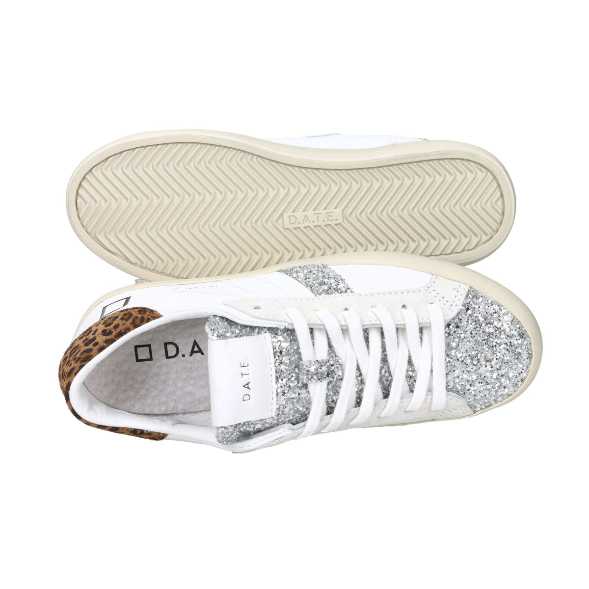 D.A.T.E. Donna Sneakers W431-HL-SH-WD Bianco