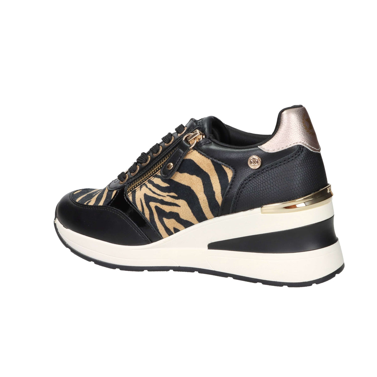 Xti Donna Sneakers 144378 Nero/Beige