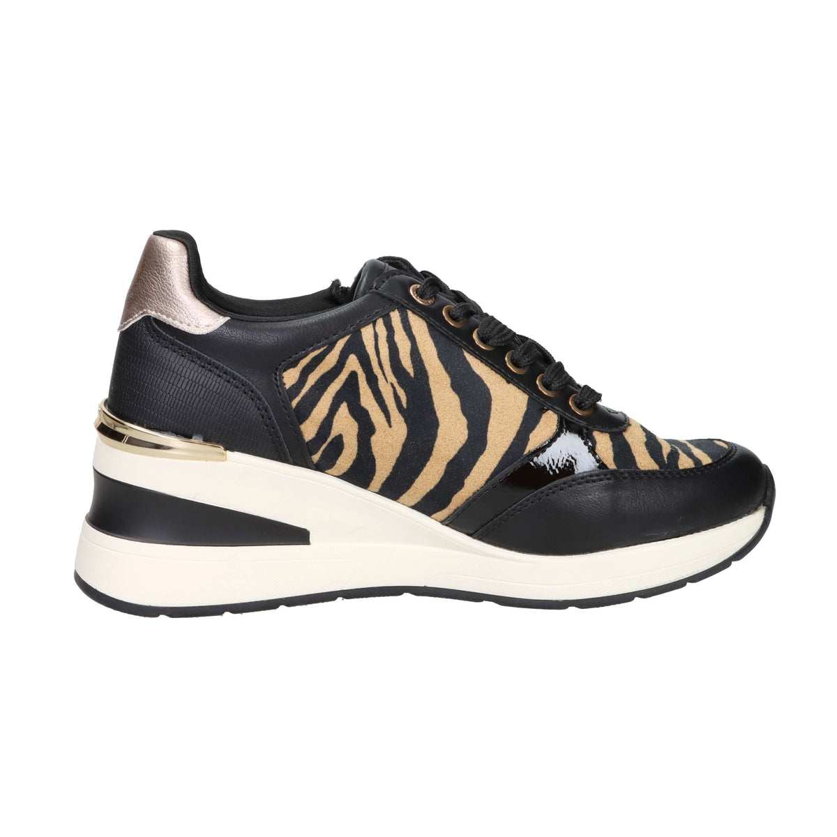 Xti Donna Sneakers 144378 Nero/Beige