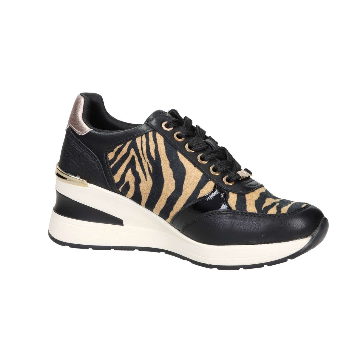 Xti Donna Sneakers 144378 Nero/Beige