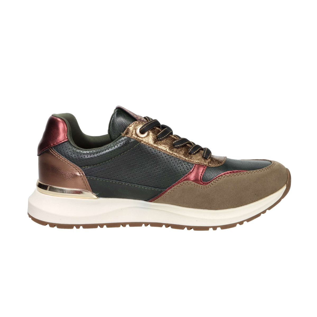 Xti Donna Sneakers 144218 Nero/Taupe