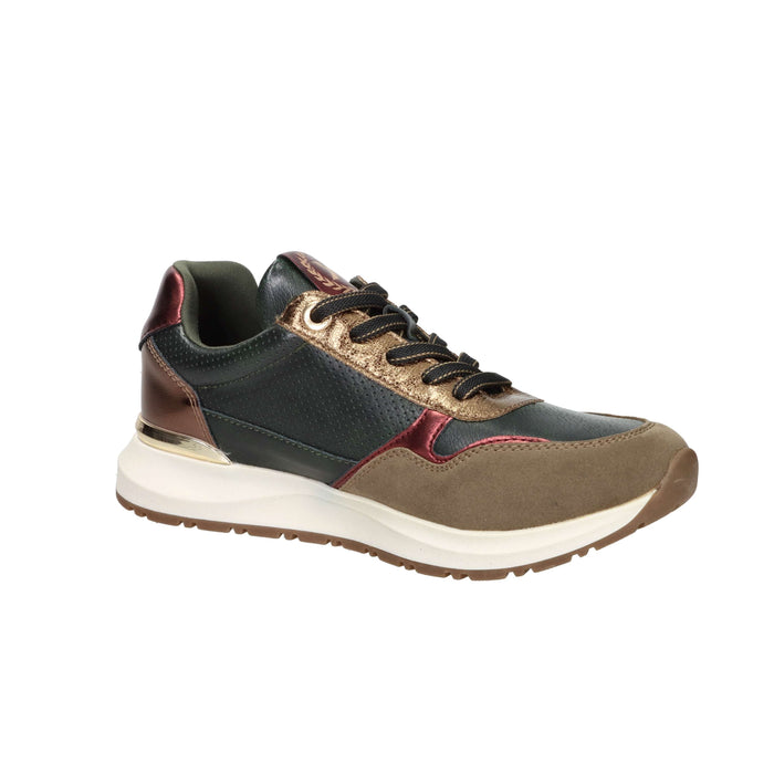 Xti Donna Sneakers 144218 Nero/Taupe
