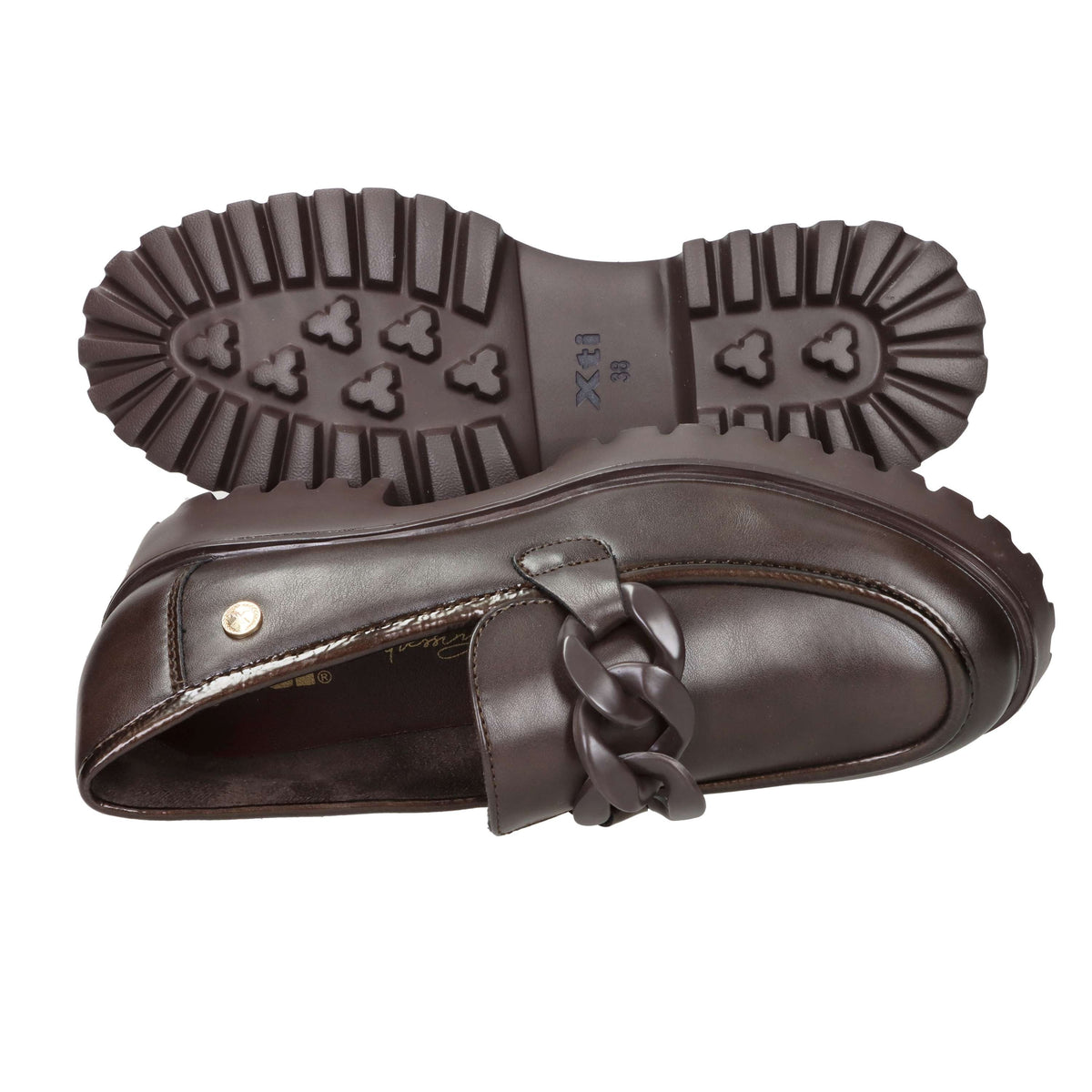 Xti Donna Mocassino 144491 Marrone