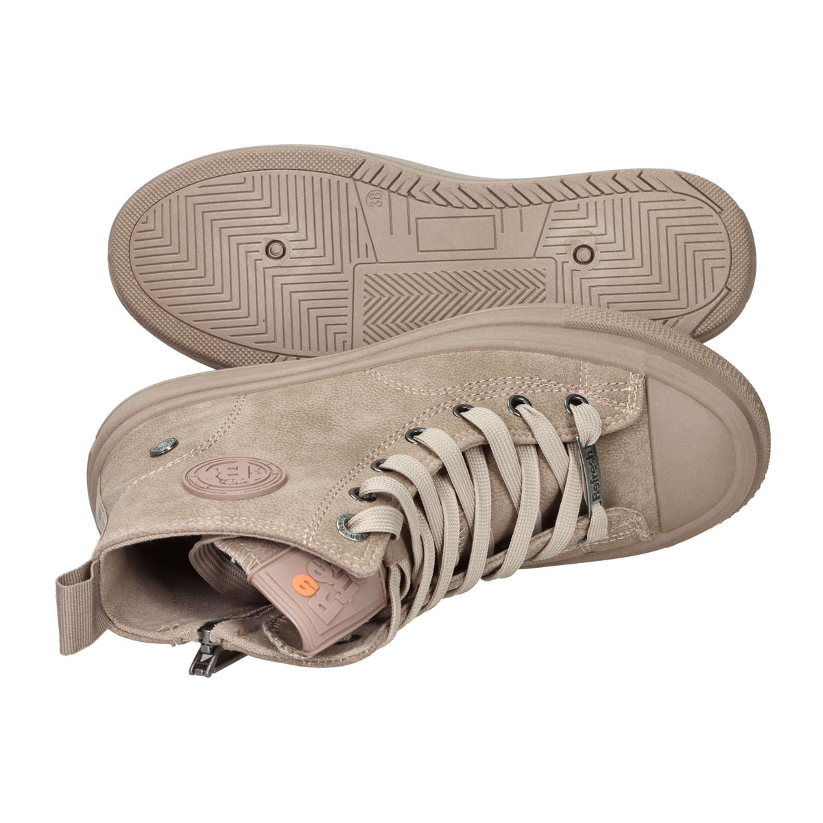 Refresh Donna Sneakers 173074 Taupe