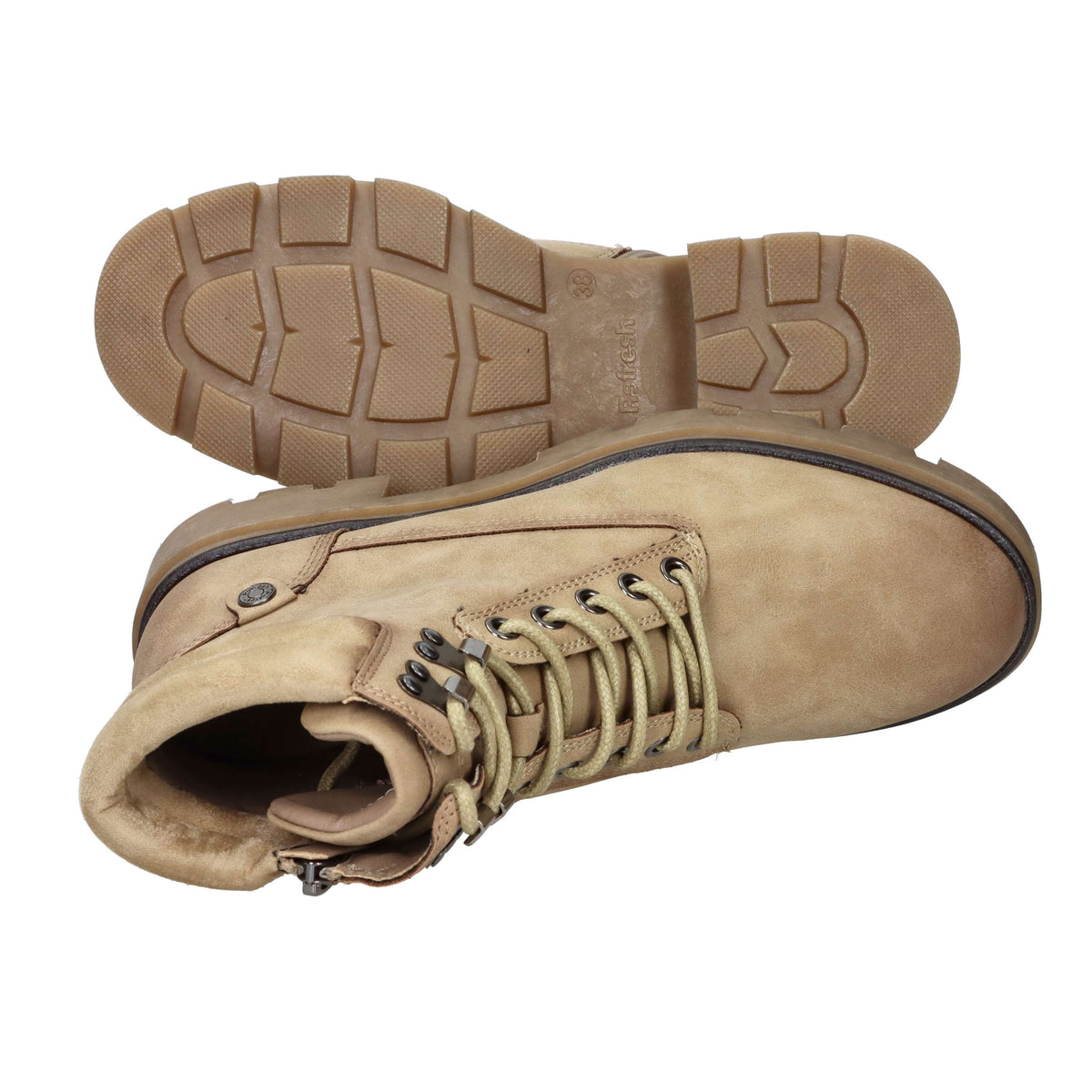 Refresh Donna Anfibi 173187 Beige