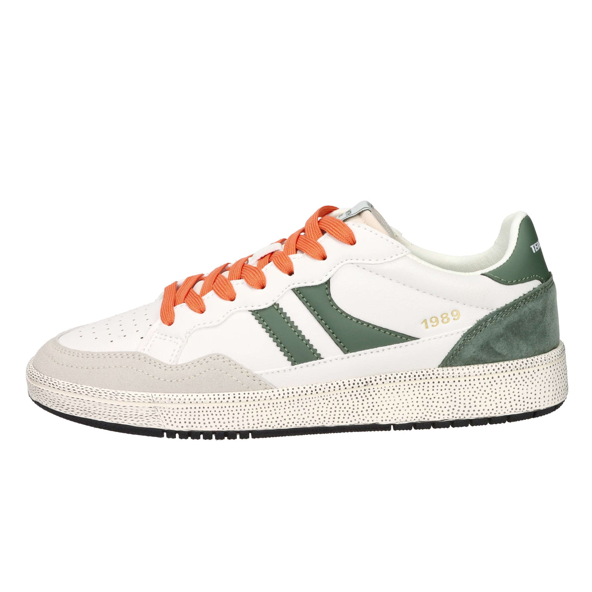 Teddy Smith Uomo Sneakers 120309 Bianco/Verdone