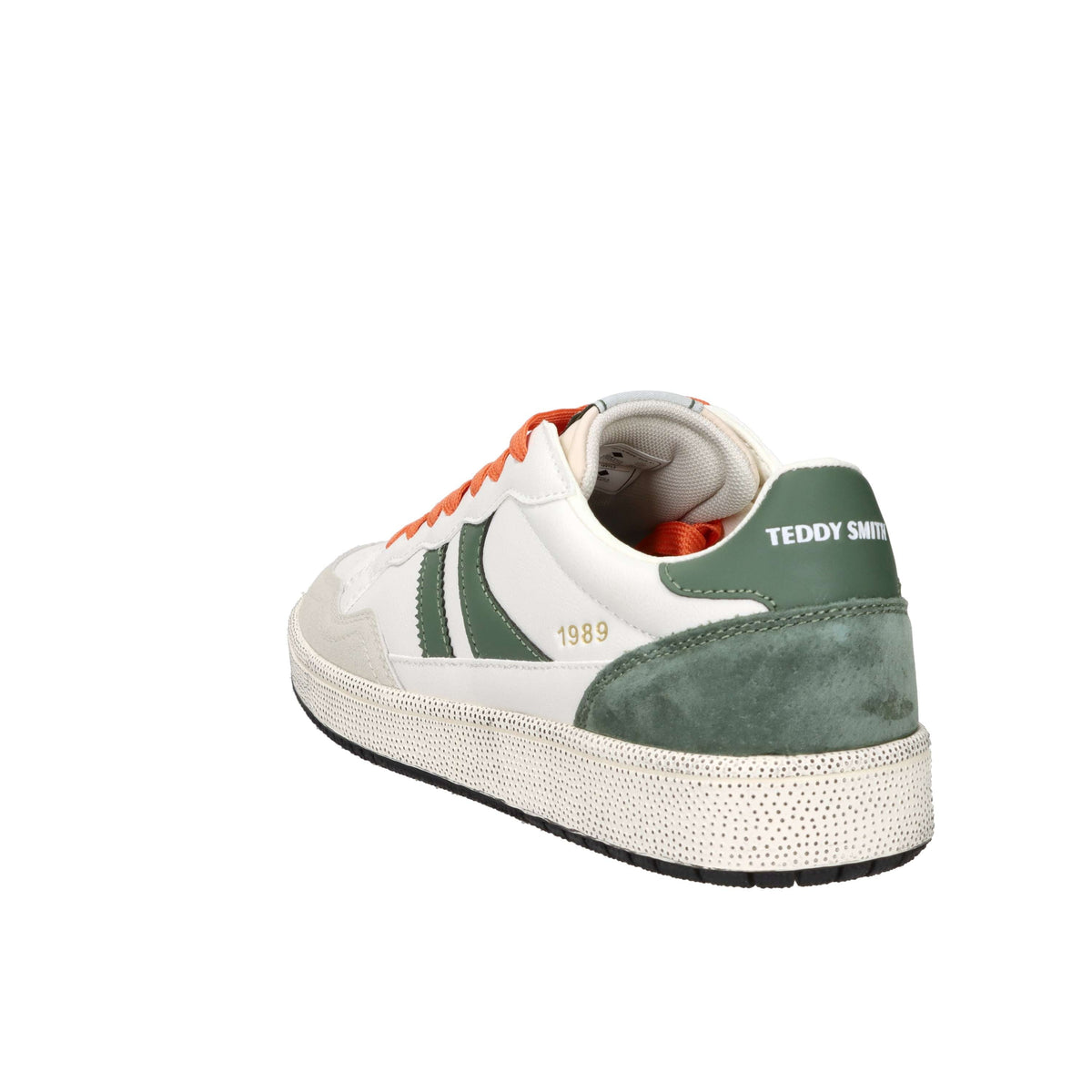 Teddy Smith Uomo Sneakers 120309 Bianco/Verdone