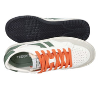 Teddy Smith Uomo Sneakers 120309 Bianco/Verdone