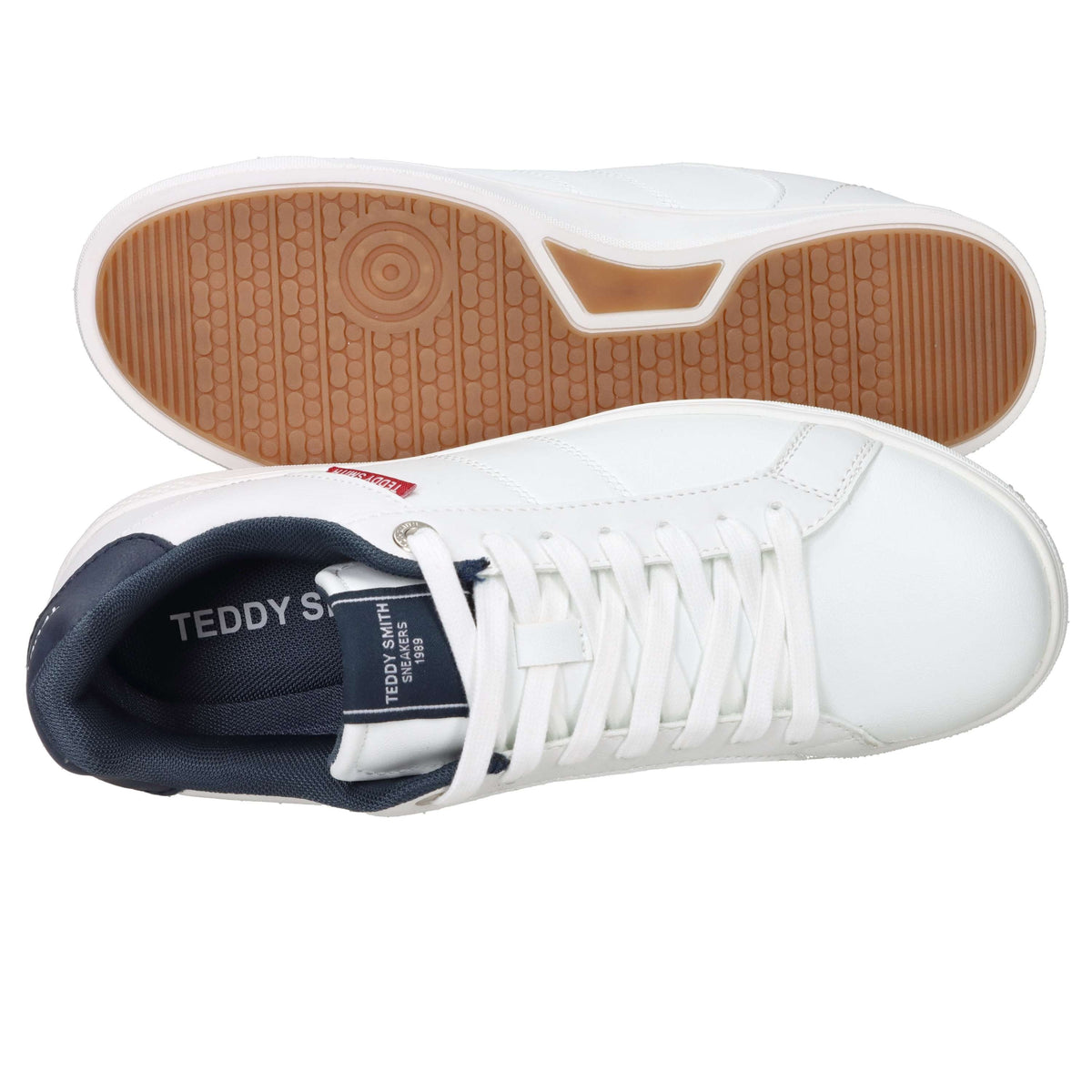 Teddy Smith Uomo Sneakers 120307 Bianco/Blu