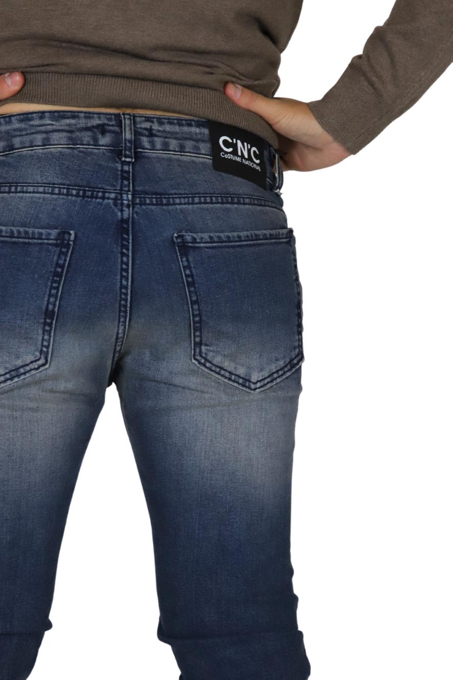 Costume National Uomo Pantalone NMF40003JE Blu