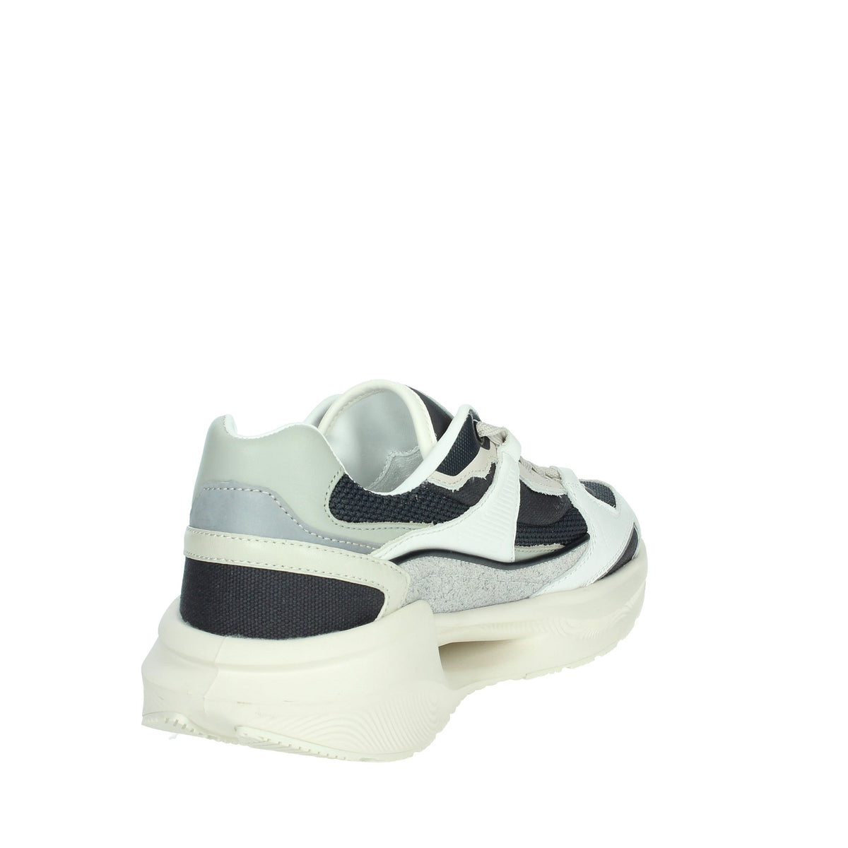 D.A.T.E. Uomo Sneakers M401-VL-HD-BL Bianco/Blu
