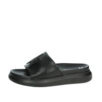 Shop Art Donna Ciabatta SASS240751 Nero