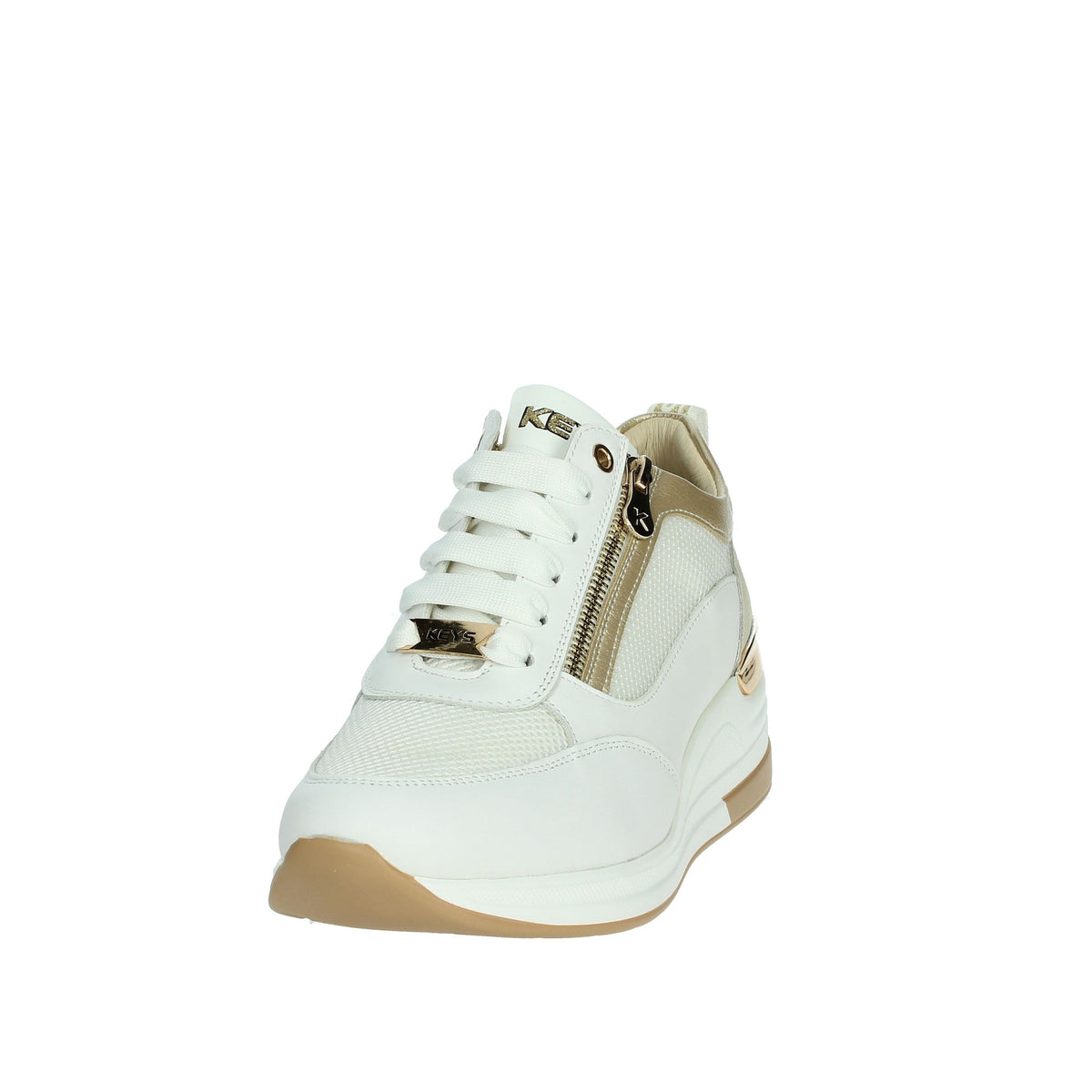 Keys Donna Sneakers K-10510 Bianco/Oro