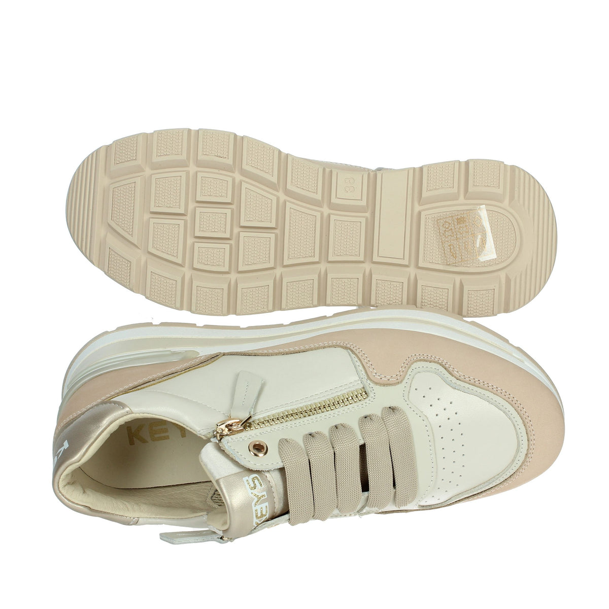 Keys Donna Sneakers K-10572 Beige/Cipria