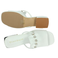 Laura Biagiotti Donna Ciabatta bassa 9015 Bianco
