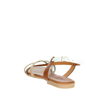 Sapore di Mare Donna Sandalo basso 16227 Bianco/Cuoio