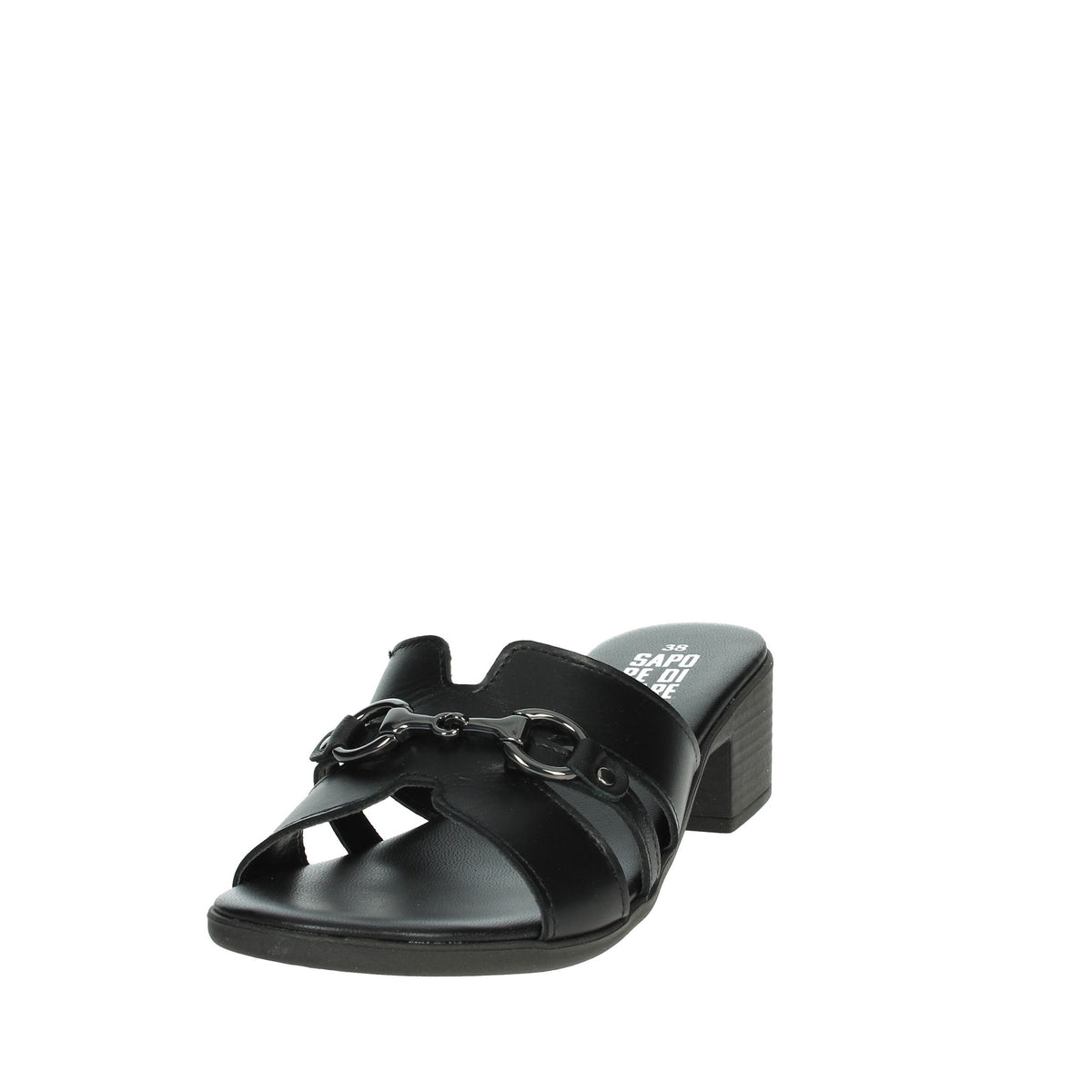 Sapore di Mare Donna Ciabatta con tacco 16379 Nero