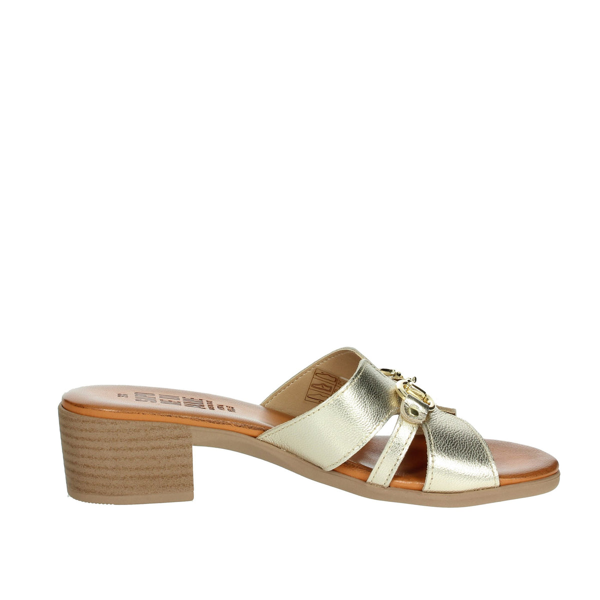 Sapore di Mare Donna Ciabatta con tacco 16379 Platino