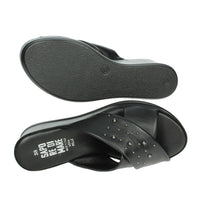 Sapore di Mare Donna Ciabatta con zeppa 16459 Nero