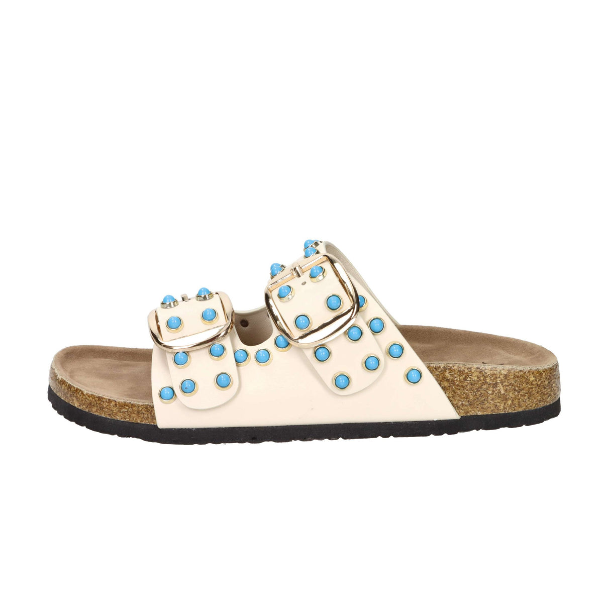Shop Art Donna Ciabatta bassa SASS250282 Beige