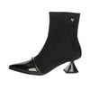 Braccialini Donna Stivaletti con tacco L58 Nero