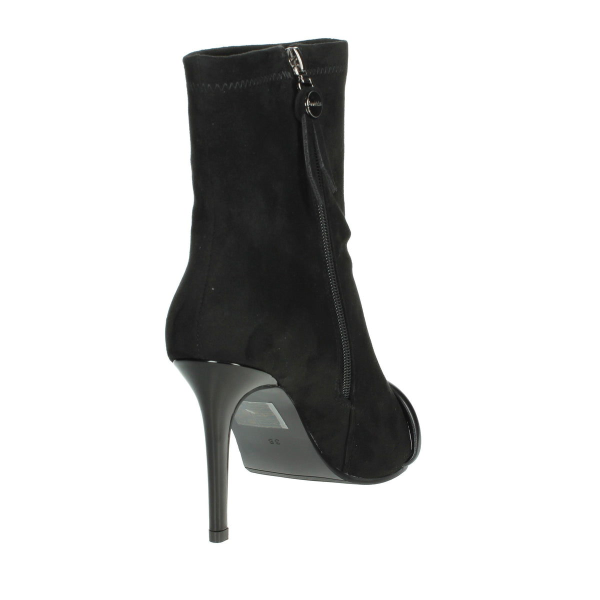 Braccialini Donna Stivaletti con tacco L18 Nero