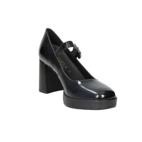Carmela Donna Mocassino tacco 162535 Nero