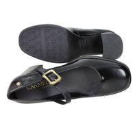 Carmela Donna Mocassino tacco 162535 Nero