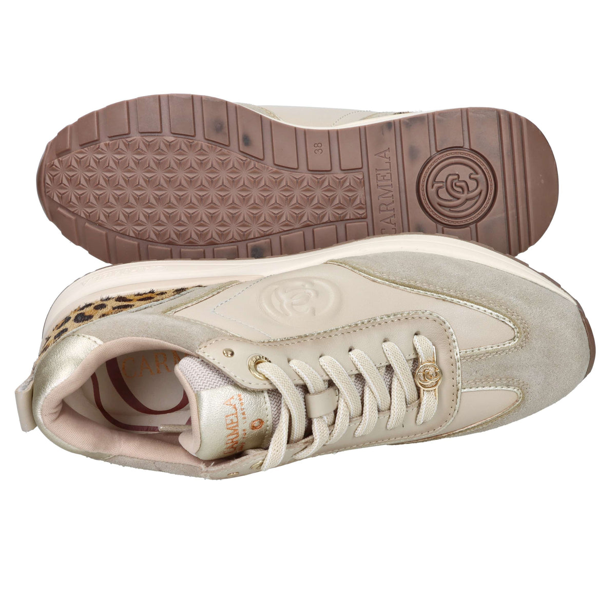 Carmela Donna Sneakers 162441 Beige