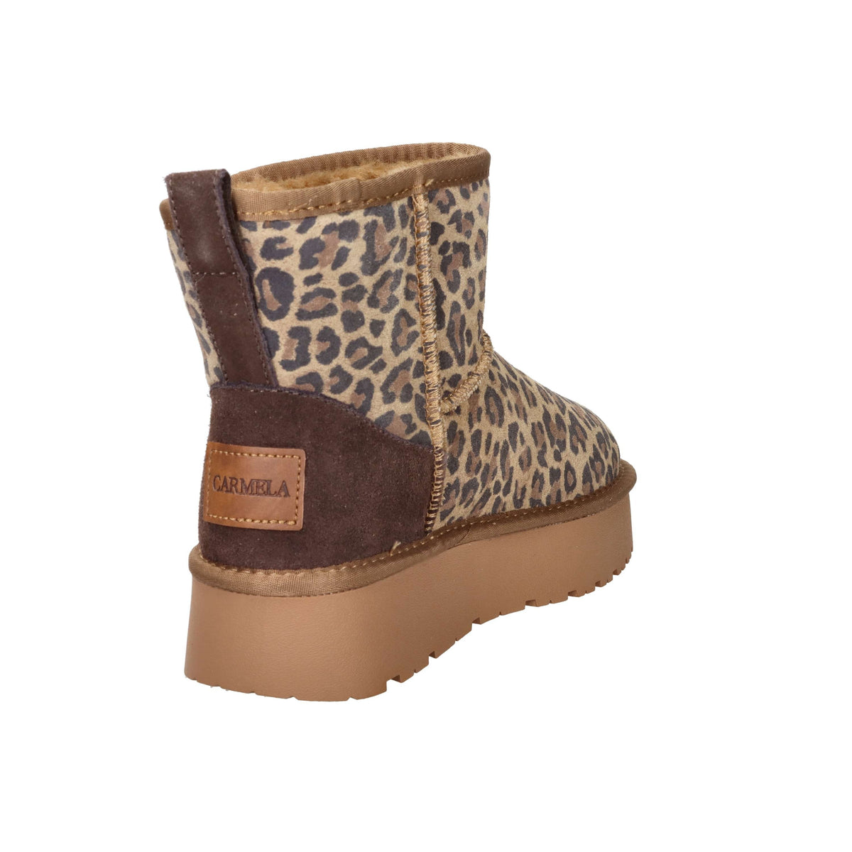 Carmela Donna Stivaletti zeppa 162632 Leopardato