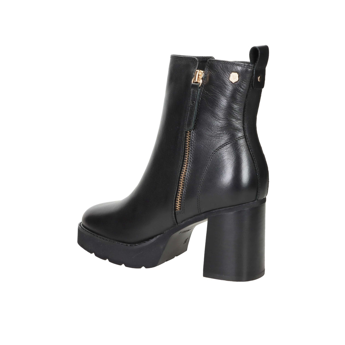 Carmela Donna Stivaletti con tacco 162602 Nero