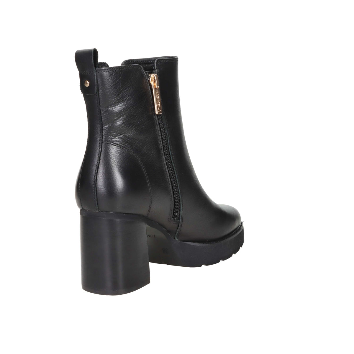 Carmela Donna Stivaletti con tacco 162602 Nero