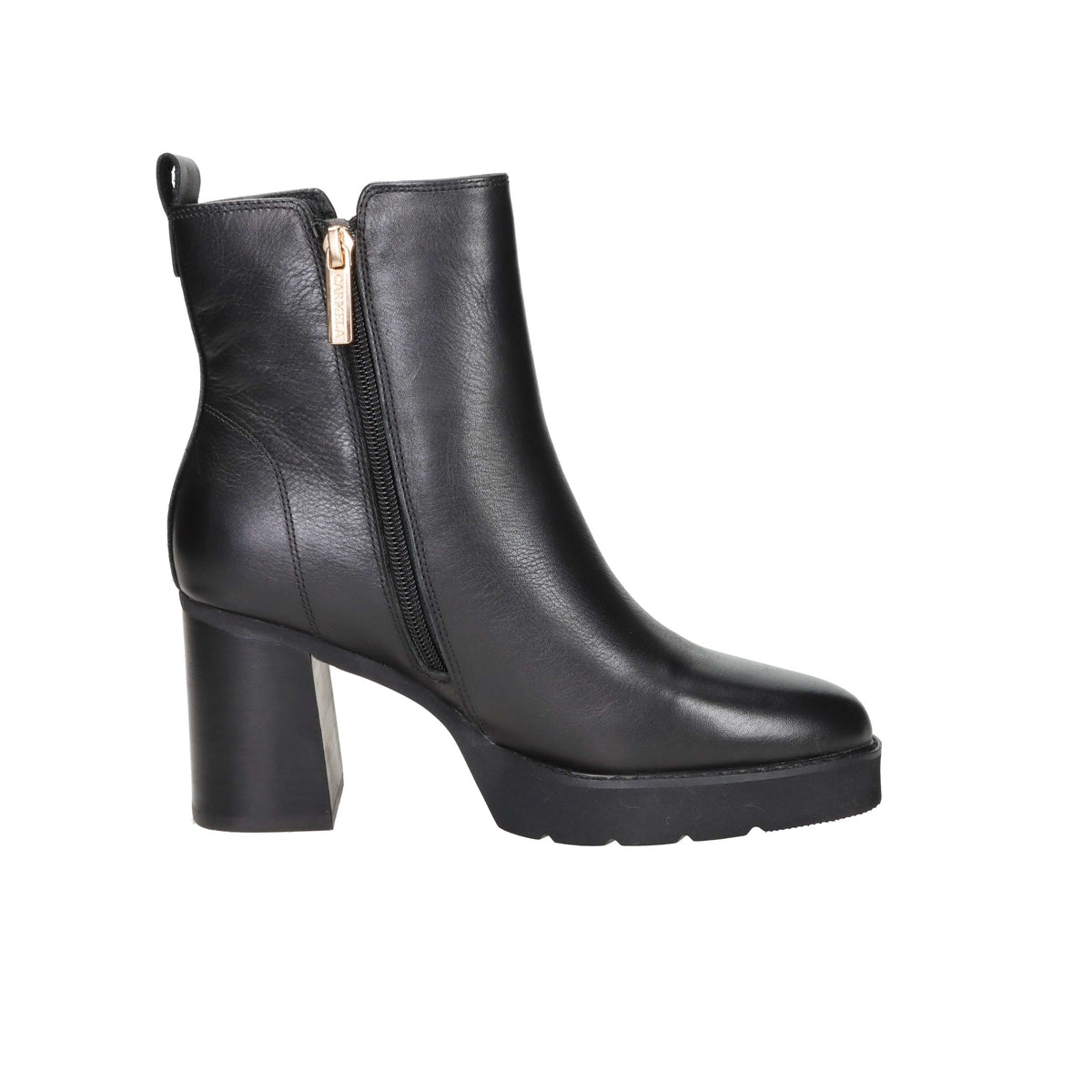 Carmela Donna Stivaletti con tacco 162602 Nero