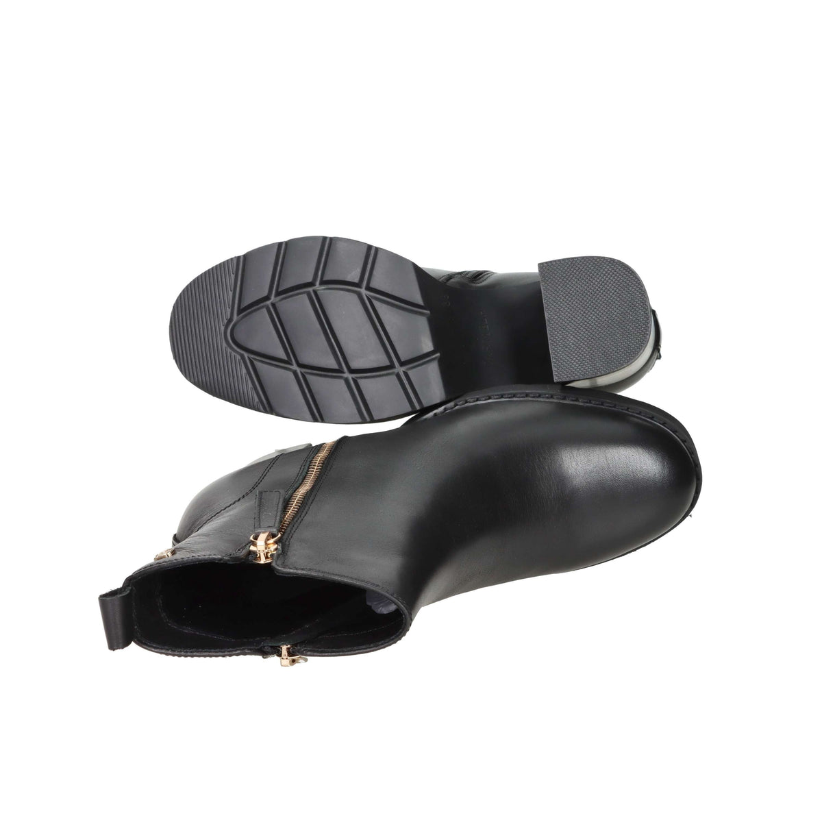 Carmela Donna Stivaletti con tacco 162602 Nero