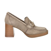Carmela Donna Mocassino tacco 161209 Taupe